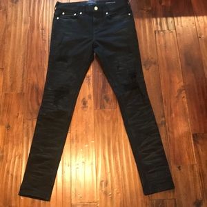 PacSun Black Stacked Skinny Jeans Comfort Stretch